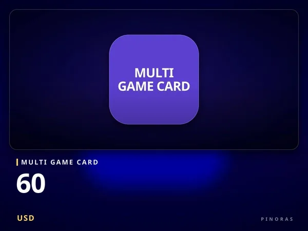 Multi Game Card 60 USD