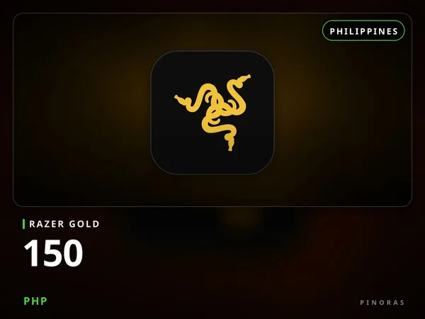 Razer Gold Philippines - 150 PHP