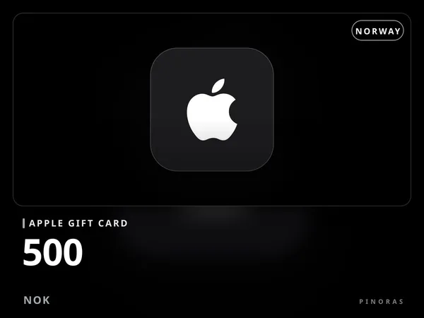 Apple Gift Card Norway - 500 NOK