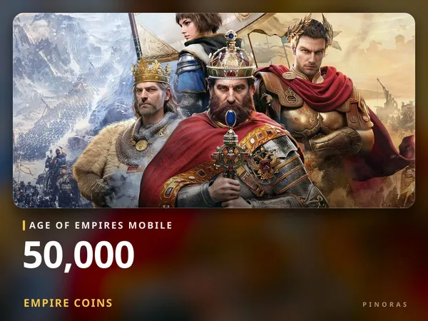 Age of Empires Mobile 50000 Empire Coins