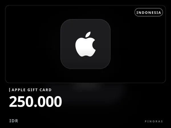 Apple Gift Card Indonesia - 250.000 IDR