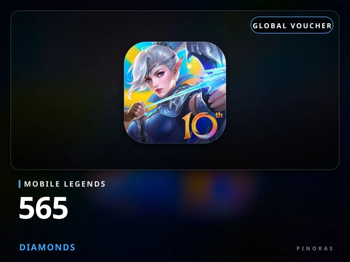 Mobile Legends Voucher - 565 Diamonds - Pinoras