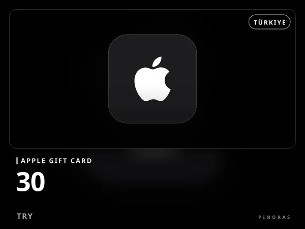 Apple Gift Card 30 TRY