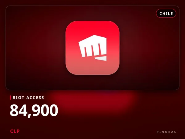 Riot Access Chile - 84900 CLP