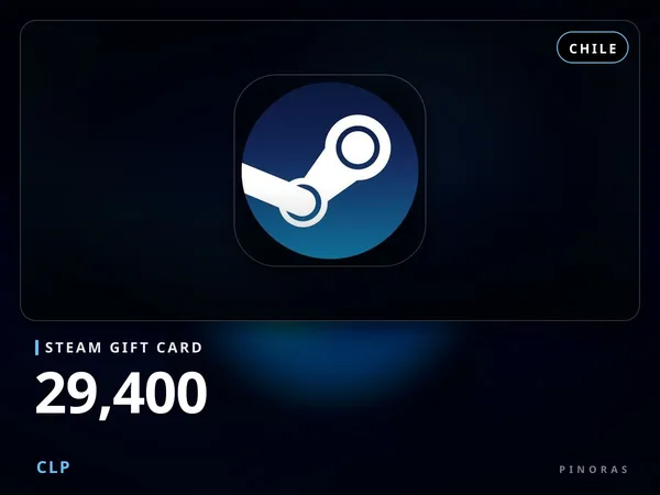 Steam Gift Card 29400 CLP