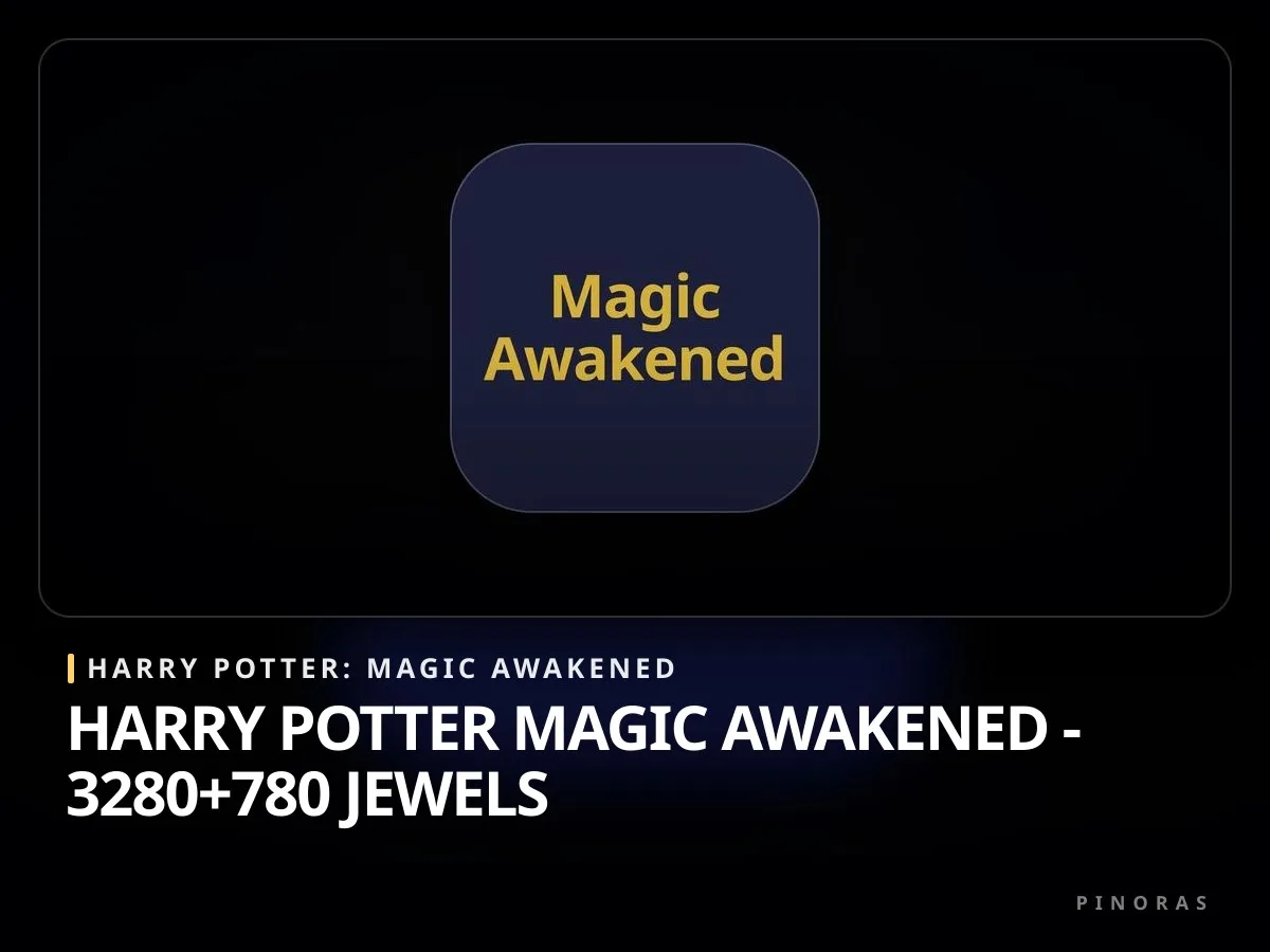 Harry Potter Magic Awakened - 3280+780 Jewels - Pinoras