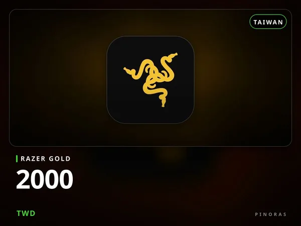 Razer Gold Taiwan - 2000 TWD