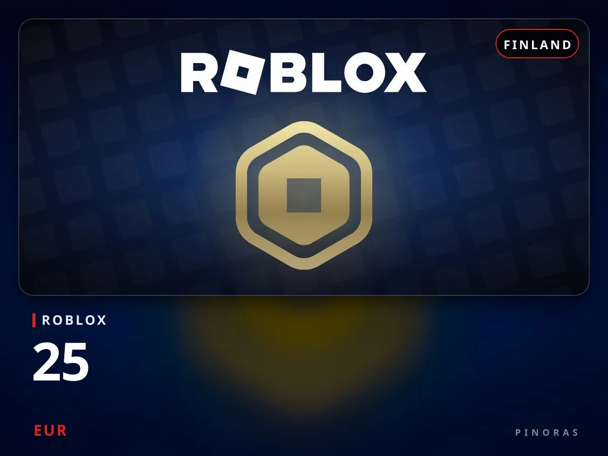 Roblox Finland - 25 EUR - Pinoras