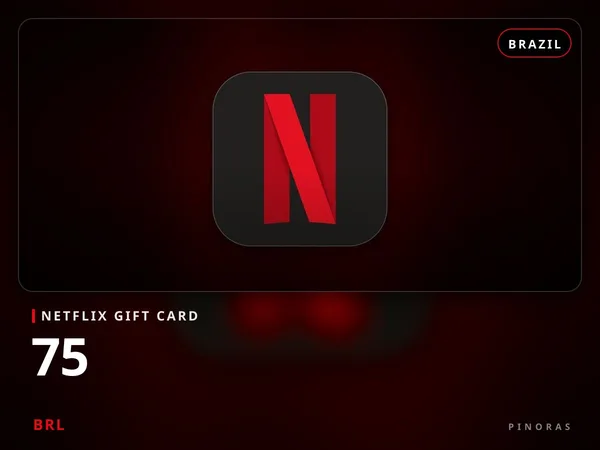 Netflix Gift Card Brazil - 75 BRL