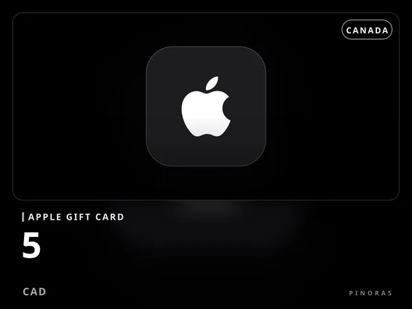 Apple Gift Card Canada - 5 CAD