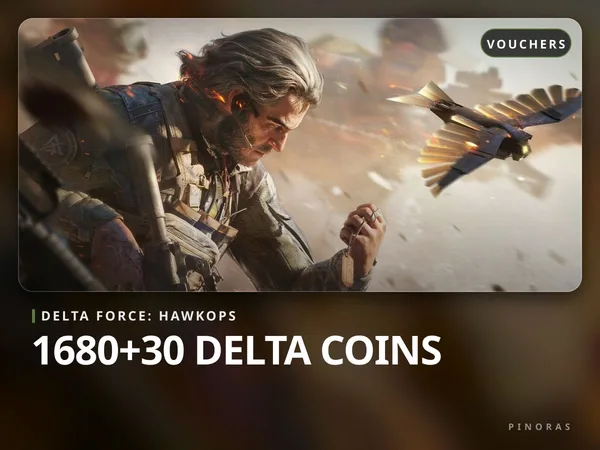 Delta Force: HawkOps Voucher - 1680+30 Delta Coins
