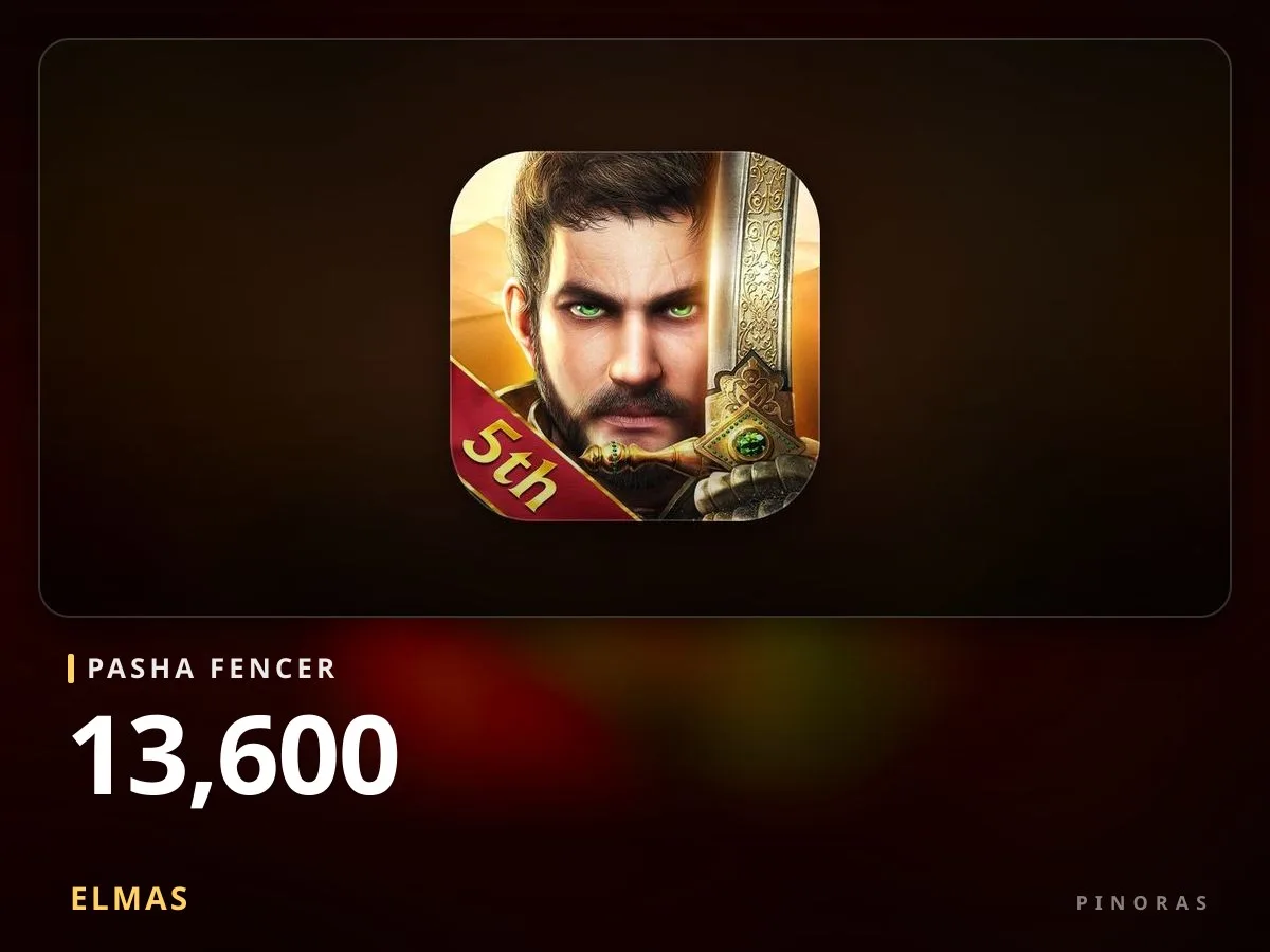 Pasha Fencer 13600 Elmas - Pinoras
