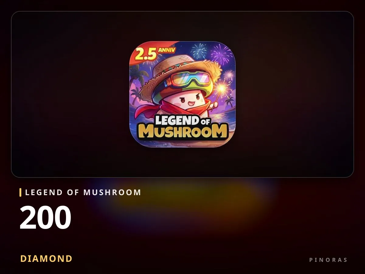 Legend of Mushroom 200 Diamond - Pinoras
