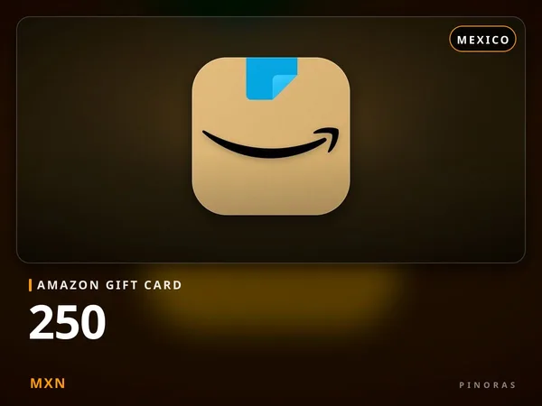 Amazon Gift Card Mexico - 250 MXN
