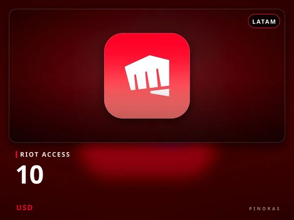 Riot Access LATAM - 10 USD