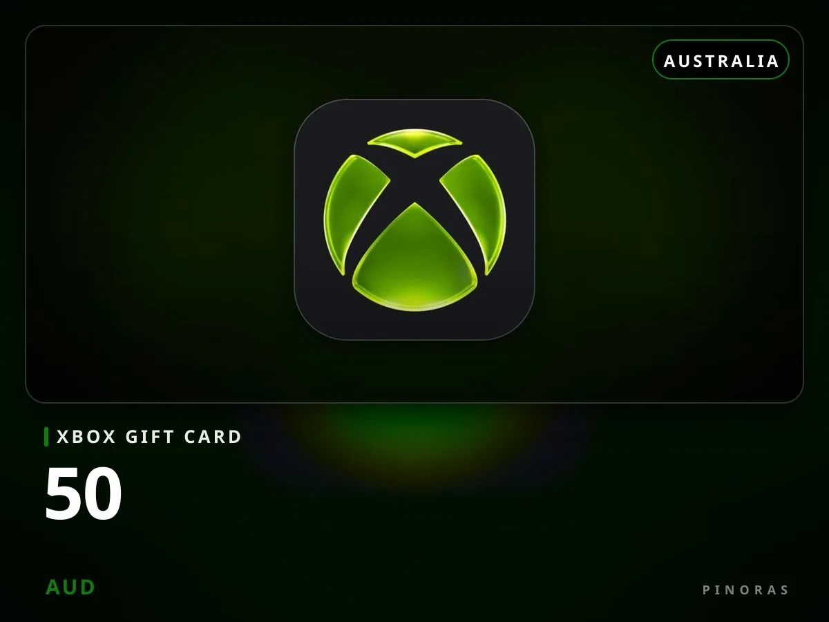 Xbox Gift Card Australia - 50 AUD - Pinoras