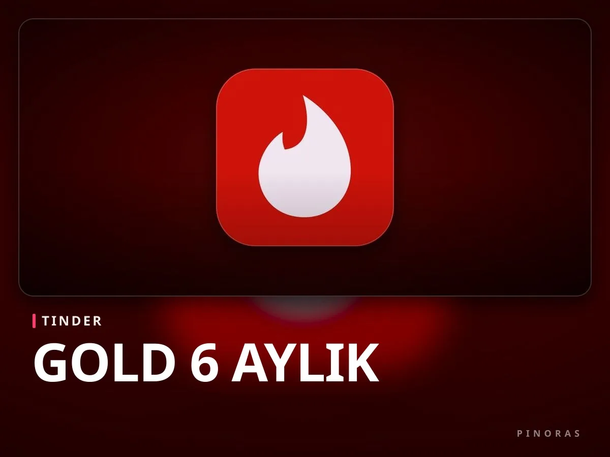 Tinder Gold 6 Aylık - Pinoras
