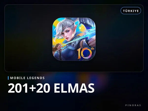 Mobile Legends Turkey - 201+20 Diamonds
