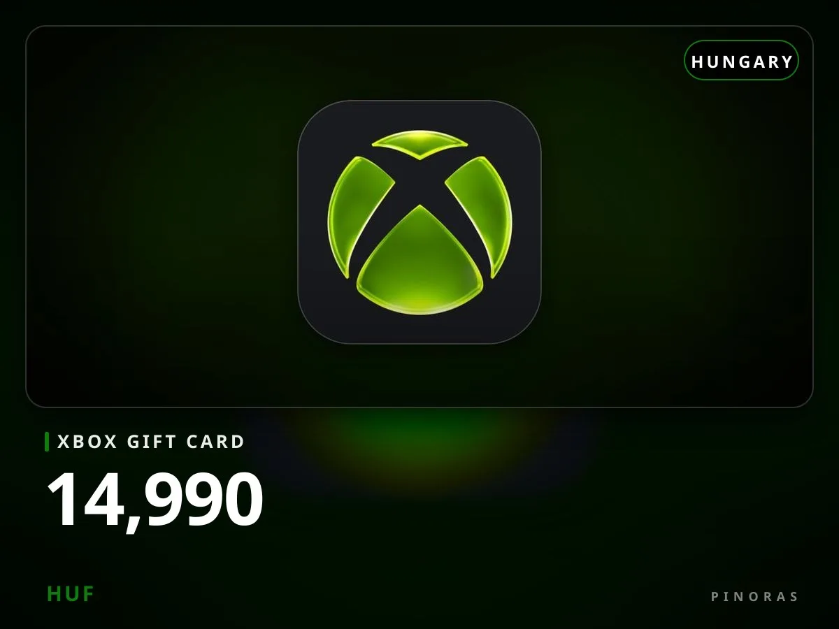 Xbox Gift Card Hungary - 14990 HUF - Pinoras