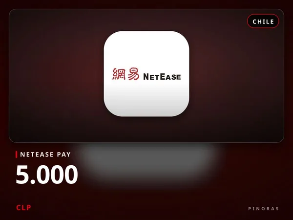 NetEase Pay Chile - 5.000 CLP