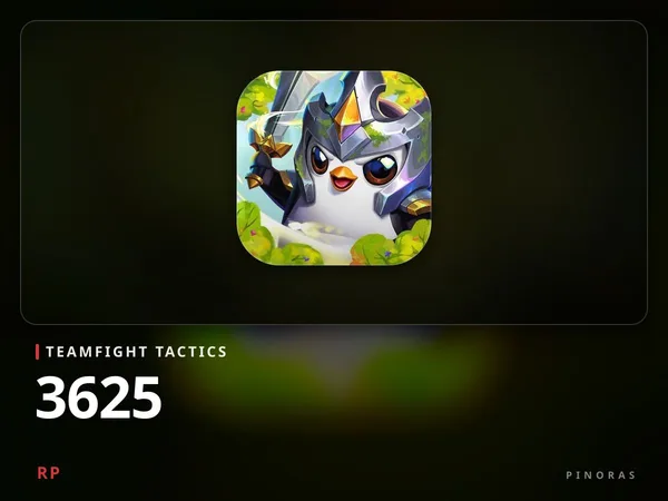 Teamfight Tactics 850 TRY - 3625 RP