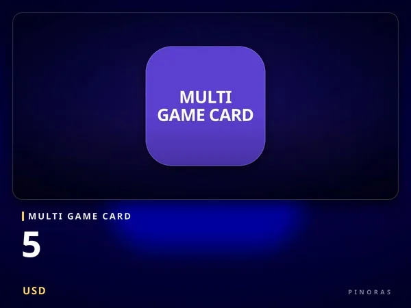 Multi Game Card 5 USD