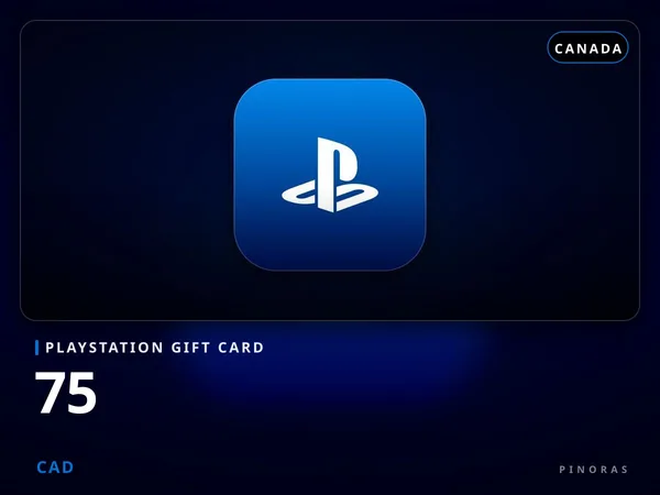 Playstation Gift Card Canada - 75 CAD