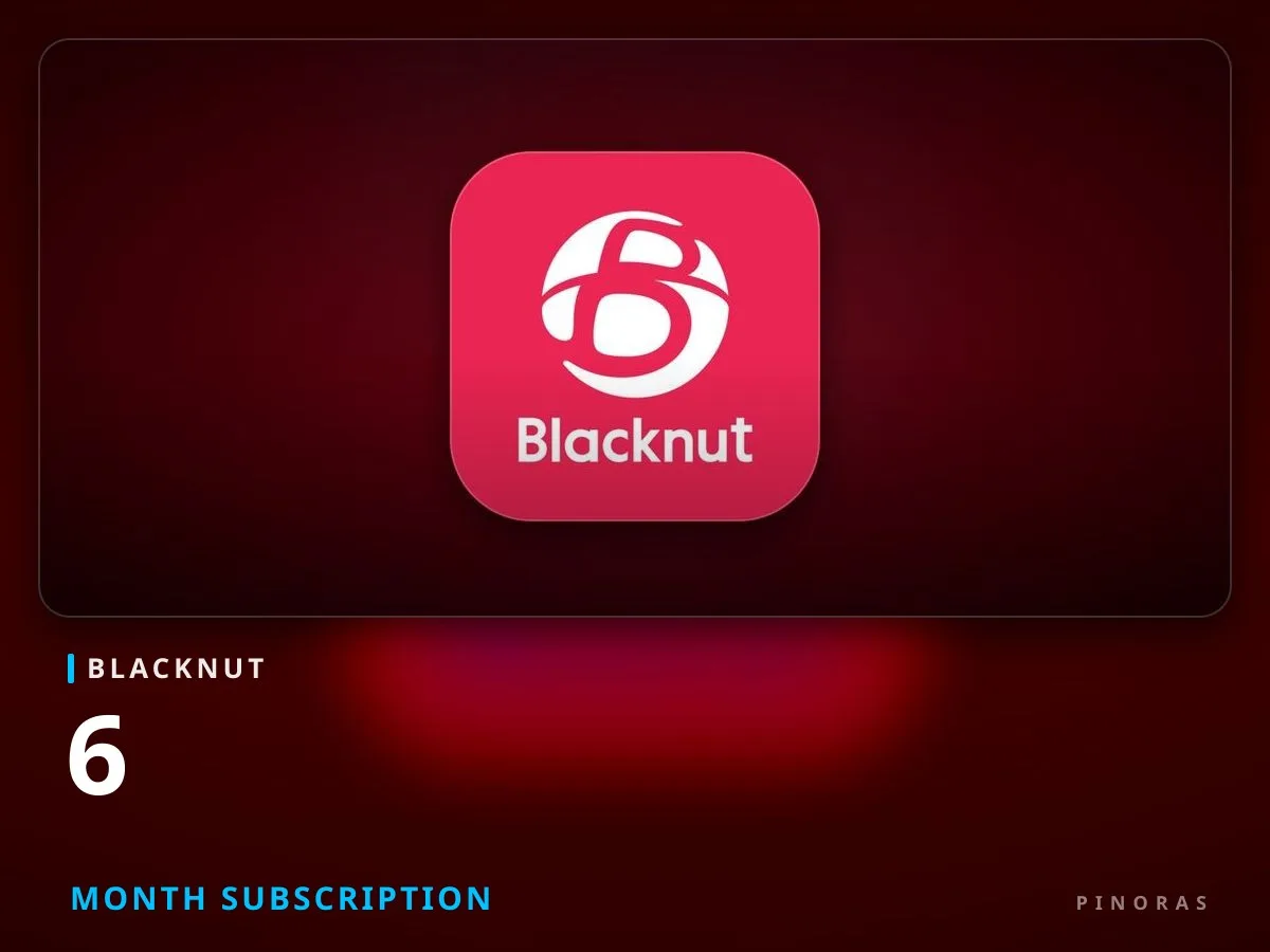 Blacknut 6 Month Subscription - Pinoras