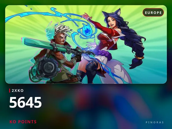 2XKO Europe - 5645 KO Points