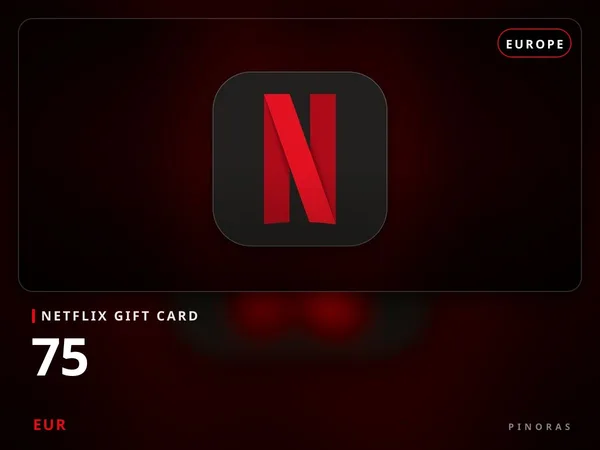 Netflix Gift Card EU - 75 EUR