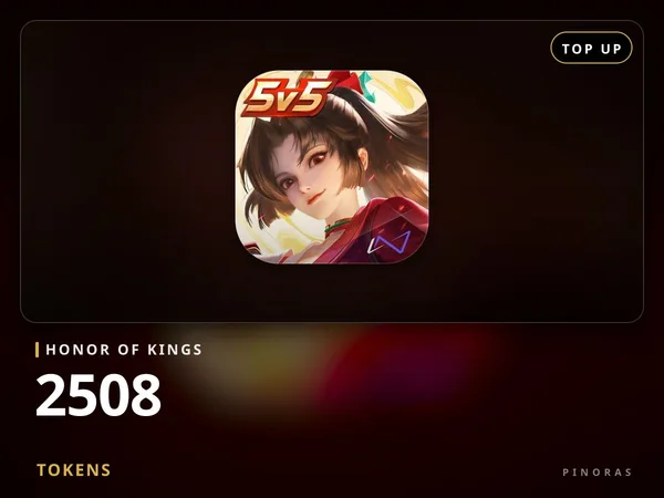 Honor of Kings 2508 Tokens