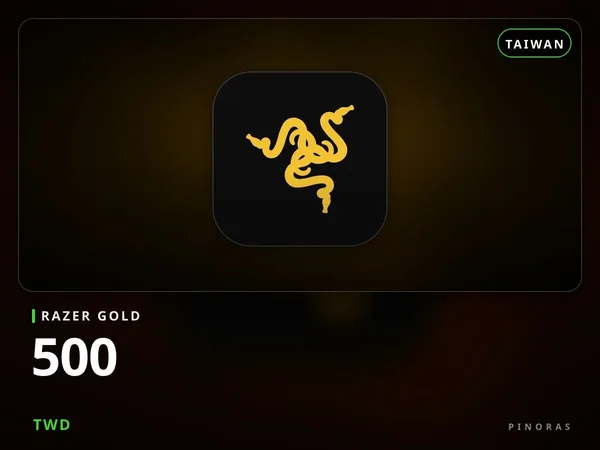 Razer Gold Taiwan - 500 TWD