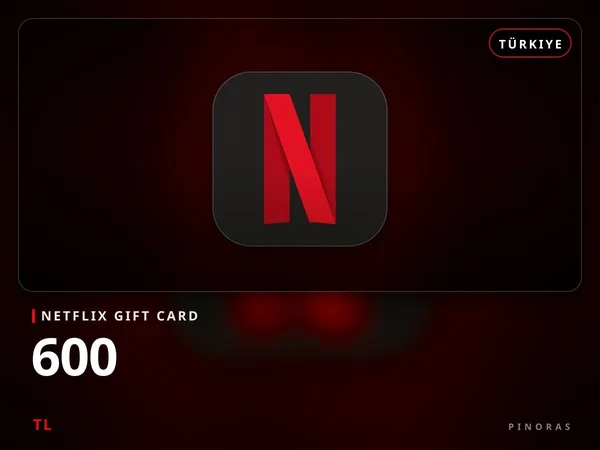 Netflix Gift Card 600 TL