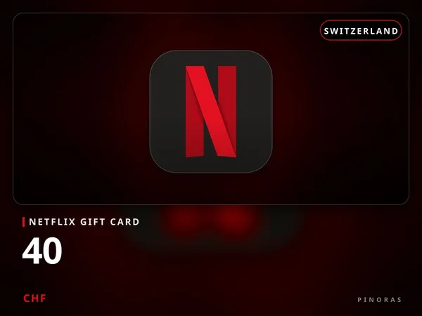 Netflix Gift Card Switzerland - 40 CHF