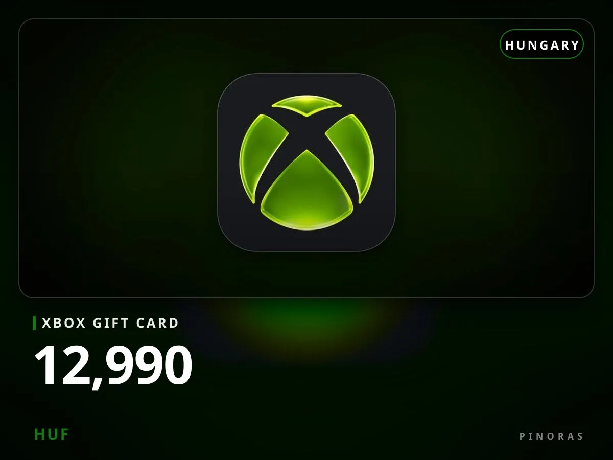 Xbox Gift Card Hungary - 12990 HUF - Pinoras