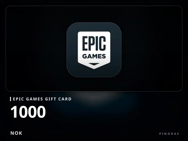 Epic Games Gift Card Norway - 1000 NOK
