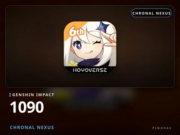 Genshin Impact - 1090 Chronal Nexus