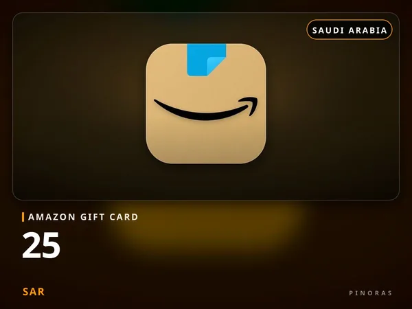 Amazon Gift Card SA - 25 SAR