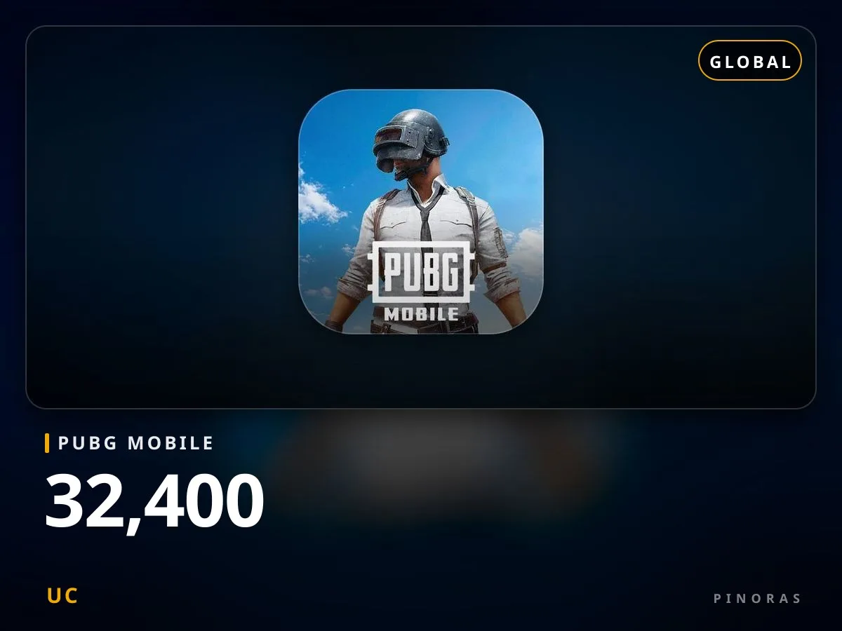 PUBG Mobile Global - 32400 UC - Pinoras