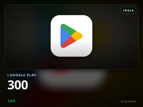 Google Play India - 300 INR