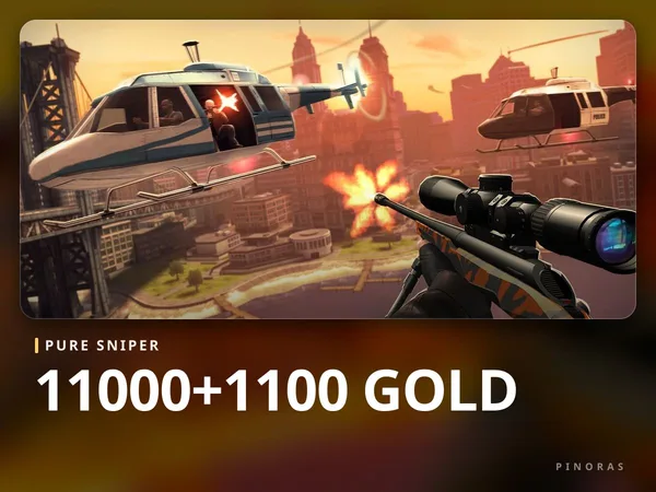 Pure Sniper 11000+1100 Gold