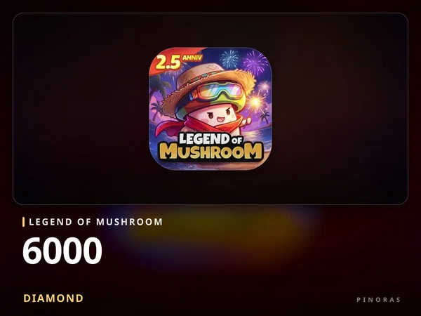 Legend of Mushroom 6000 Diamond