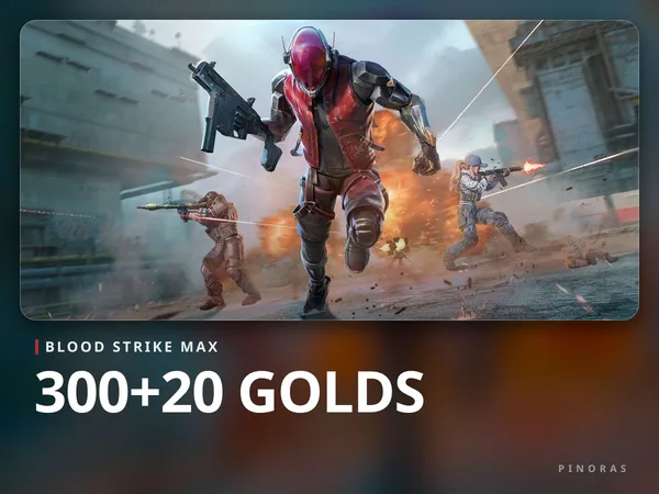 Blood Strike Max - 300+20 Golds