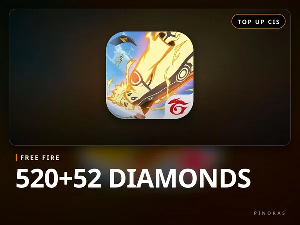 Free Fire CIS - 520+52 Diamonds
