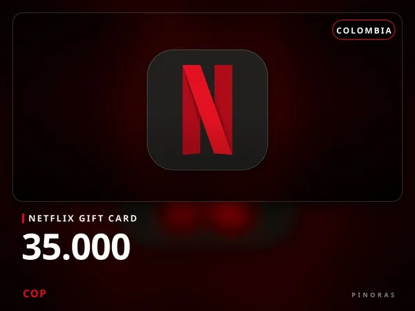 Netflix Gift Card Colombia - 35.000 COP