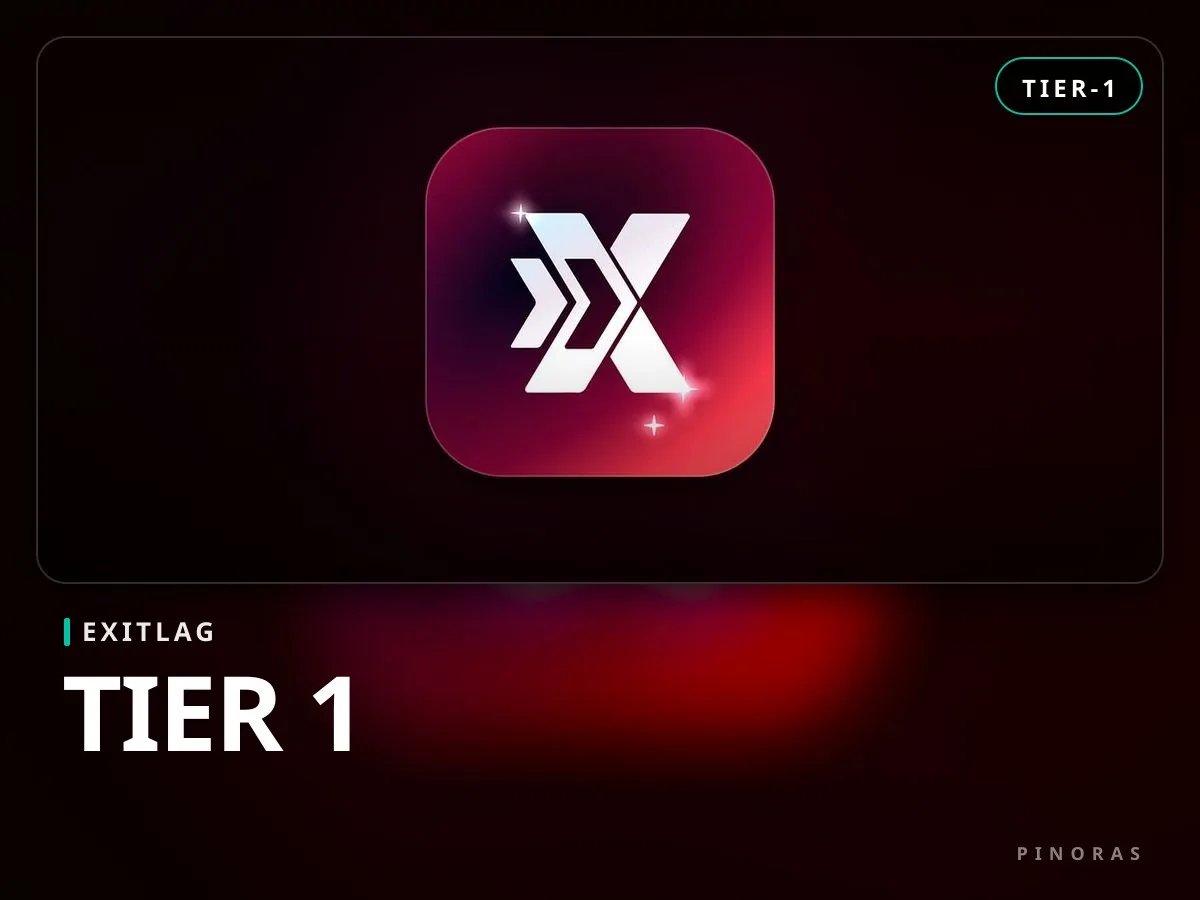 ExitLag: 1 Month Subscription - Tier 1 - Pinoras