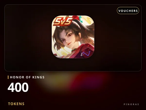 Honor of Kings Voucher - 400 Tokens