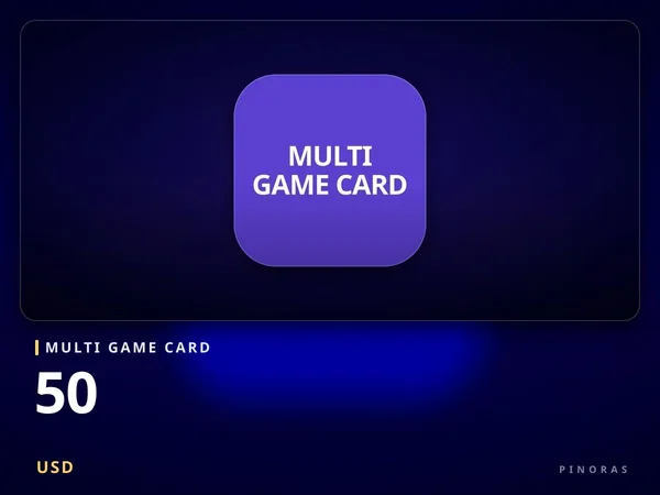 Multi Game Card 50 USD