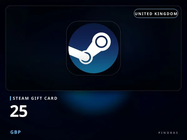 Steam Gift Card 25 GBP