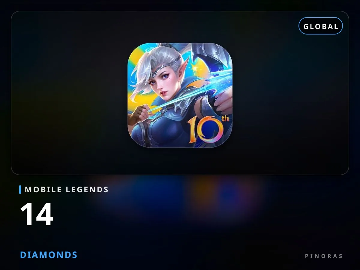 Mobile Legends Global - 14 Diamonds - Pinoras